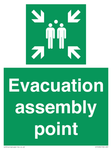 Evacuation assembly point
